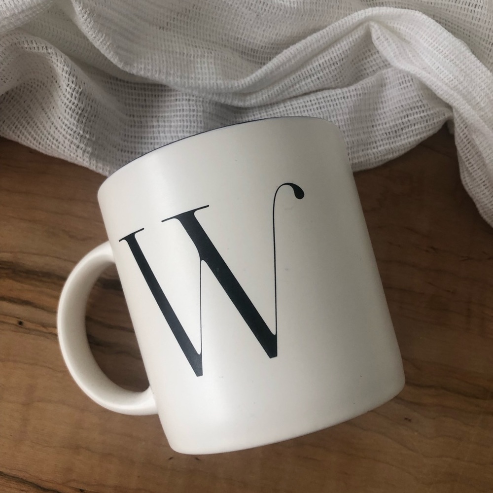 Indigo W mug (2/$10)